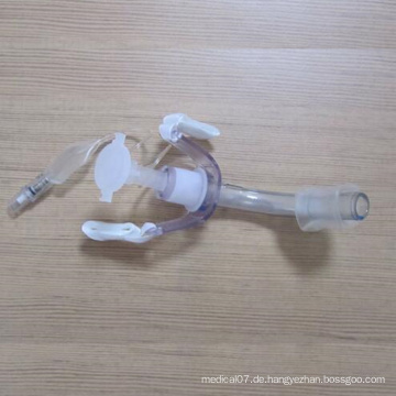 PVC verstärkte Tracheostomie Tube mit Cuffed oder Ungeschliffen